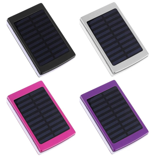 (No Battery) 18650 Solar Power Bank Charger DIY Box Poverbank for Case Led for Moblie Phone Power Pover Bank