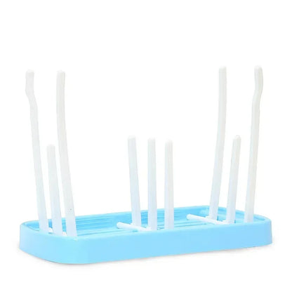 Bottle Dry Rack Baby Bottle Drain Drying Racks Blue Pink Baby Bottle Cleaning Dryer Drainer Storage Drying Rack
