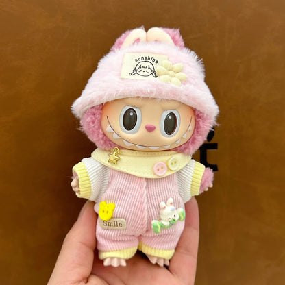 Labubu Baby Clothes 17cm Labubu Clothes Blind Box Doll Skirt Set Cute Dress Up Toy Festival Gift Birthday Gift Cute Party Gift