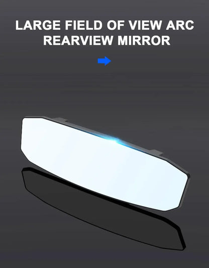 Universal Wide Angle Convex Rearview HD Mirror Center Rear View Baby Child Seat Watch Sun Visor Interior Monitor Auto Accessory
