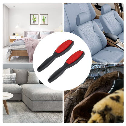2PCS Cheapest Lint Remover 2 Sided Reusable Electrostatic Woolbrush Cat Pet Hair Remover Fabric Shaver Brush For Sofa Clothes