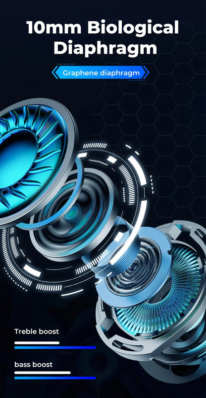 Lenovo ERAZER XT86 Gaming Earphones Bluetooth 5.4 Wireless Earphones Stereo Earphones with Microphone Low Latency GM2 Earphones