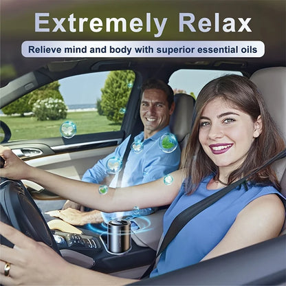 Spray Aroma Car Decorations Accessories With Aromatherapy High-End Car Air Freshener Electronic Car Fragrance Auto Deodorization