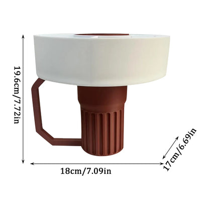 Outdoor Snack Tray Portable Outdoor Snack Platter Multi Functional Snack Tray,Reusable Snack Ring For Car Cup Holder,Home,Picnic