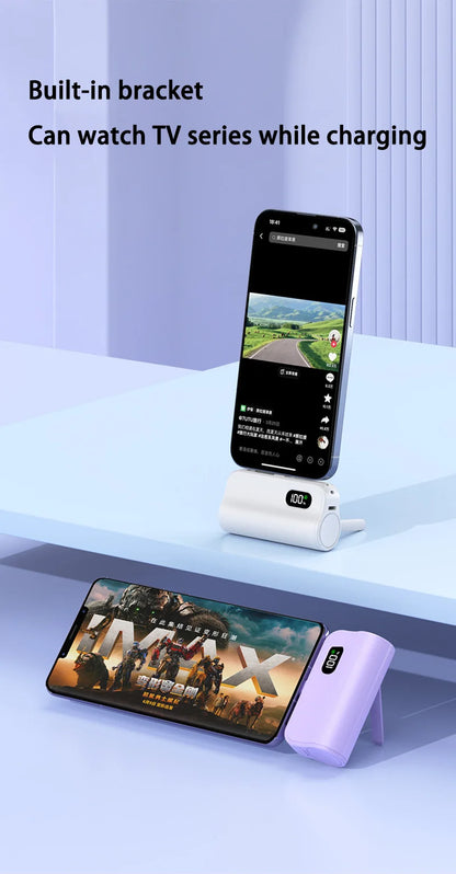 Xiaomi Capsule Power Bank 50000mAh Pocket Power Bank 120W Fast Charge Portable Mini Power Bank Suitable for iPhone and Android