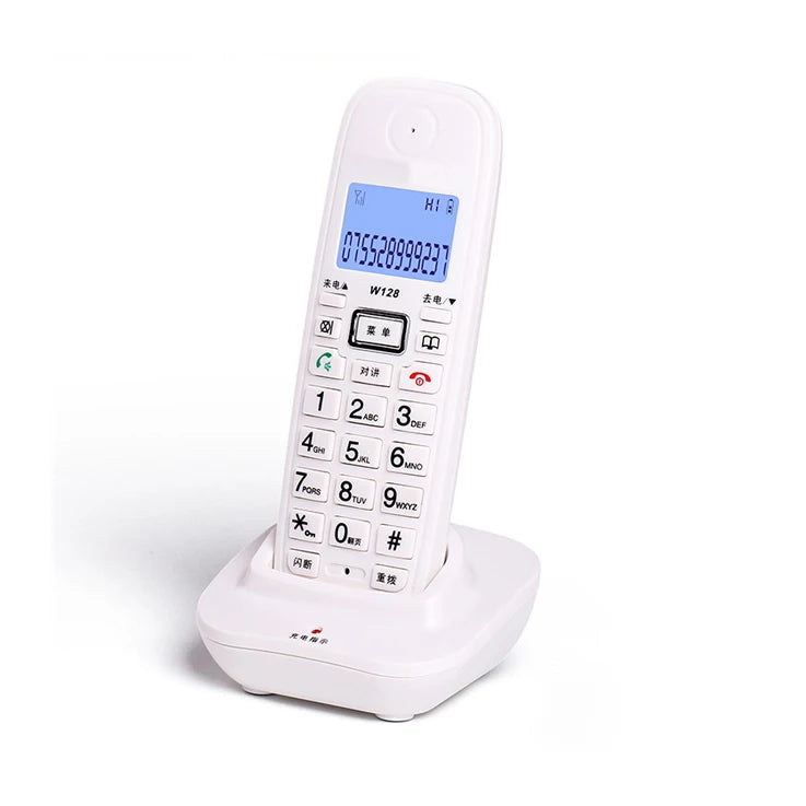 cordless Answering Machine 2.4G Corded Phone Handset  office home hotel Long Range Wireless Telephone 1- 4 handstes table phone