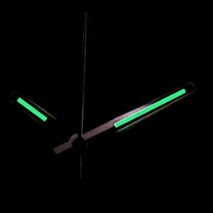 Watch Hand Set for NH35 NH70 NH72 Movement Watch Needle for Datejust Case Green Luminous Men's Mod Replacement Parts Accessories
