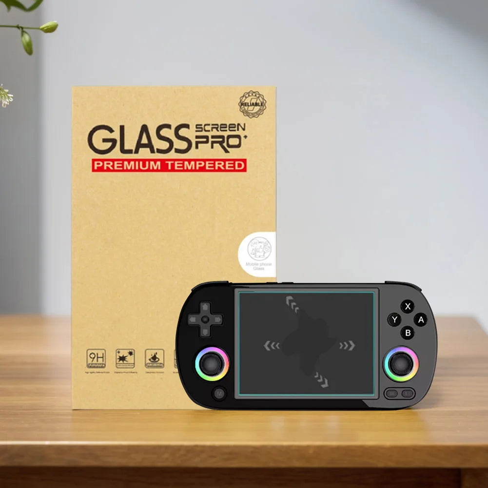 For Anbernic RG40XXH Console Temper Glass Screen Protector Film High Definition RG40XX H Screen Protectors Films Accessories