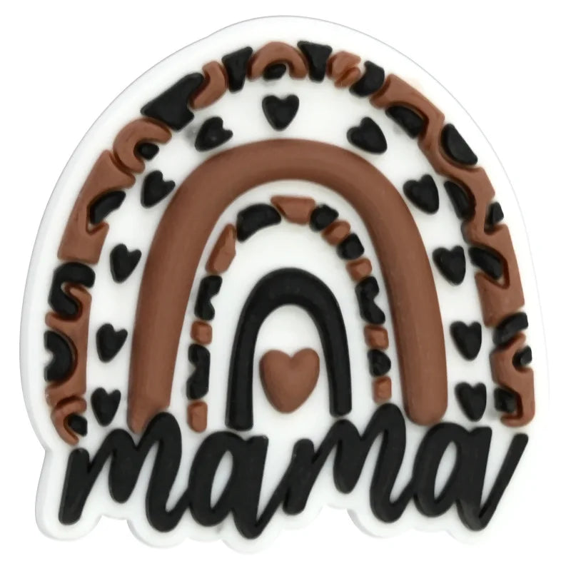 Leopard Print Shoe Charms for Crocs Pin Accessories Decoration Bracelet Wristband PVC Pin Women Party Gifts