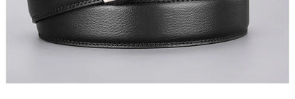 High quality men's automatic belt, business belt, adjustable belt, luxury belt, cowhide belt, ratchet belt