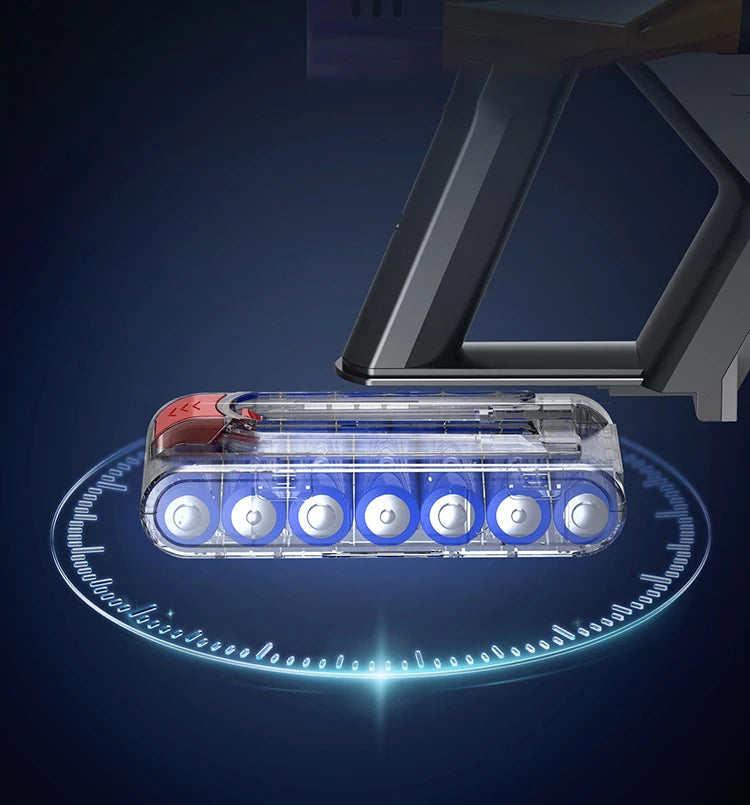 550W Cordless Handheld Vacuum Cleaner,50kPa Strong Suction,Detachable & Replaceable Battery,Touchscreen,Vacuum Cleaner for Home