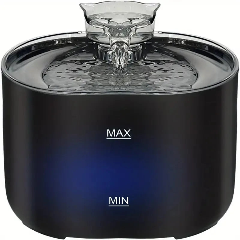 74.39 oz/2.2 liters, pet cat and dog fountain dispenser, smart pet fountain dispenser, large capacity silent automatic circulati
