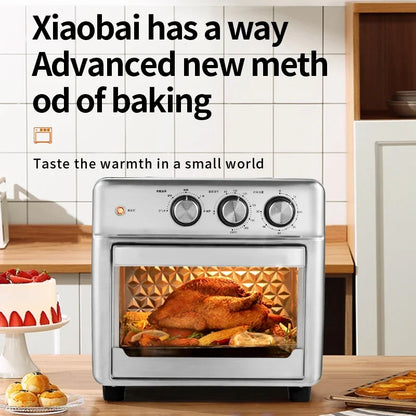 Smart air fryer oven 26L 13L Large Capacity Electric Air Fryers Visible Window Household Kitchen Deep Fryer without Oil EU 220V