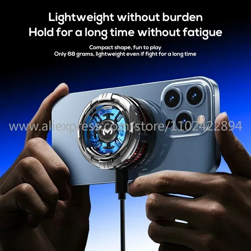 MEMO CX08, 2 in 1 Thermoelectric Phone Cooler and Wireless Charger, Semiconductor-Based, for iPhone & Android Phones