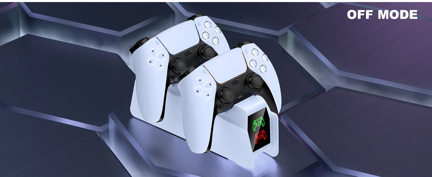 Controller Charging Station For PlayStation 5 Dual Fast Charger LED Indicator Charging Stand Docking Station ps5 accessories