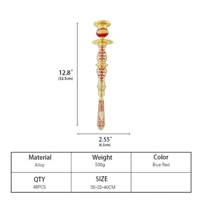 Orthodox Candle Religion Handhold Candle Holder Church Decor Single Candlestick Orthodox Church Supplies Religious  Accessory