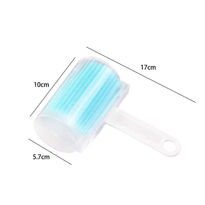 1 PC Washable Clothes Hair Sticky Roller Reusable Portable Home Clean Pet Hair Remover Sticky Roller Carpet Sofa Dust Collector