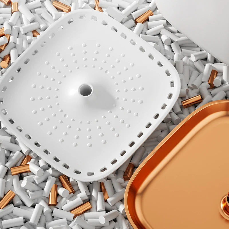 101oz/3L Pet Water Dispenser, Automatic Induction Circulating Filtering Cat Drinking Fountain, Prevent Slip Detachable Portable