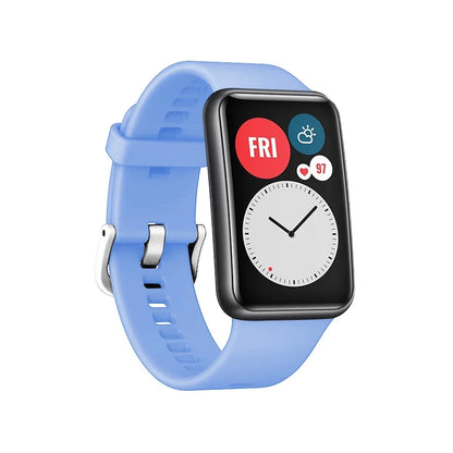 Silicone strap for Huawei Watch Fit Original Smart watch replacement Huawei Fit Bracelet wristband Huawei Watch Fit new Correa