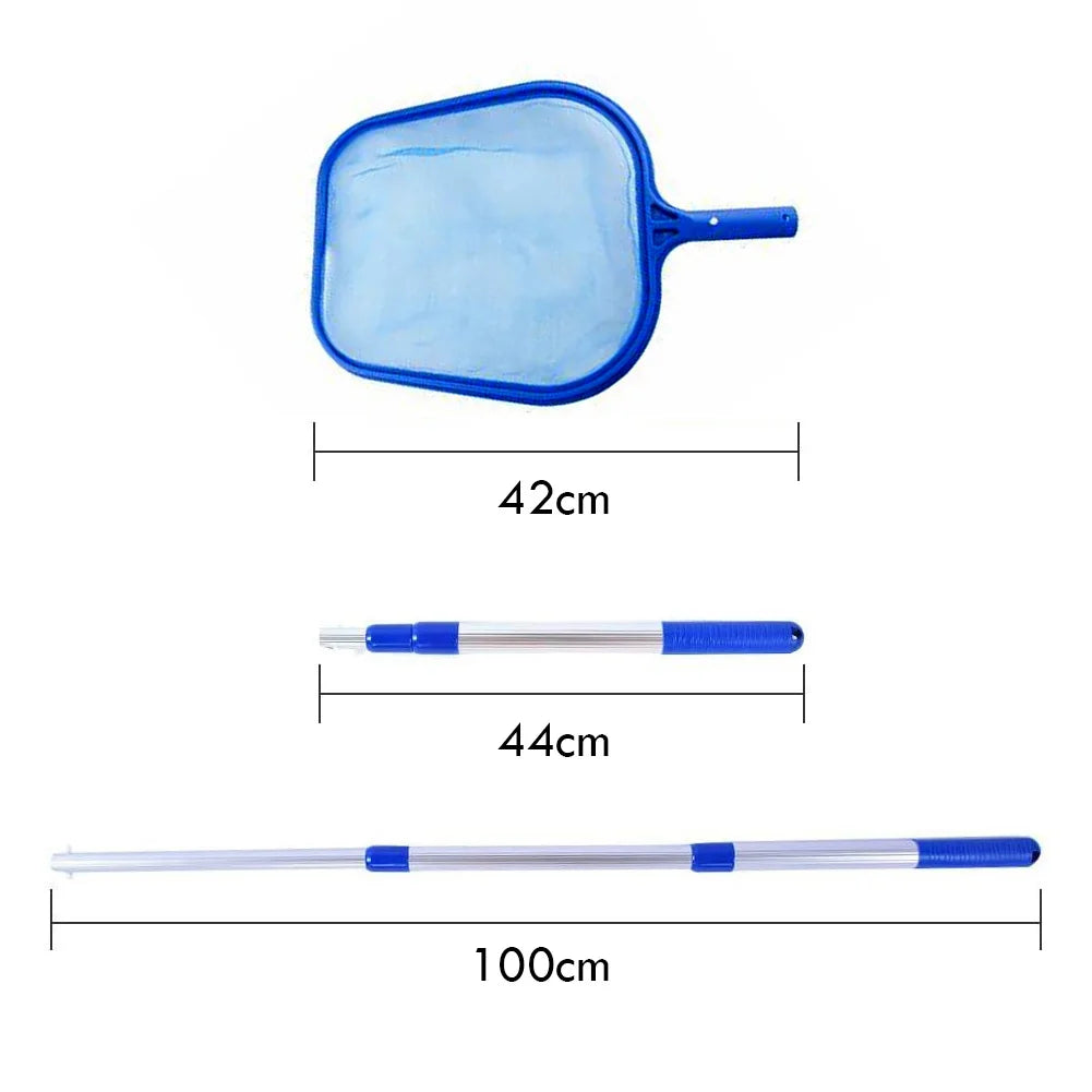 Leaf Skimmer Net Professional Pool Cleaning Net Multi-function Portable Practical Durable Lightweight Swimming Pool Accessories