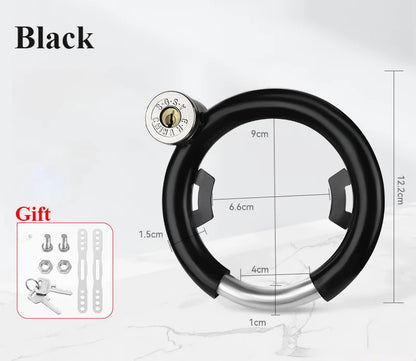 Bicycle Lock Anti-theft Locked Mountain Bike Electric Car Battery Car Locks Circular Lock-On Outdoor Bicycle Lock Accessories