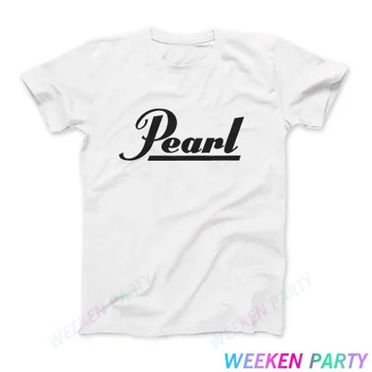 2025 T-shirts Are Selling Well in Summer Piano, Electric Drum, Electric Guitar, American Round-neck Neutral Cotton T-shirt