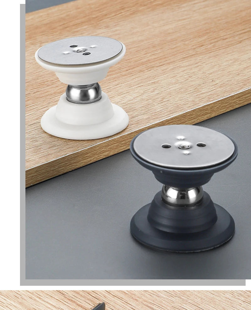 Rubber UFO magnetic door suction, indoor bedroom door, floor suction, door stopper, door handle protector
