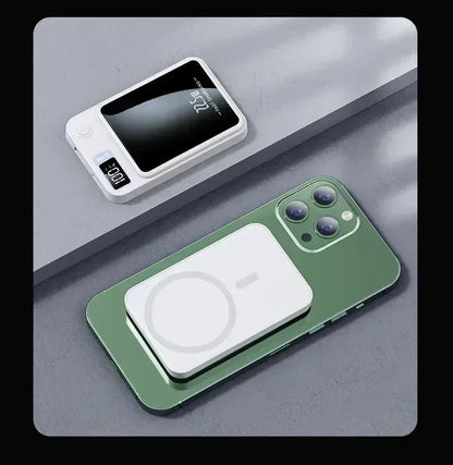 Power Bank 22.5W Magnetic Wireless Portable Chargers 30000mAh Super Fast Charging Powerbank External Battery for Iphone Xiaomi