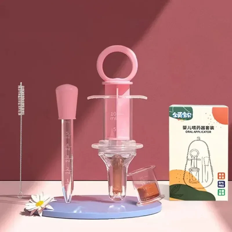 Child Medicine Device Silicone Pipette Liquid Food Supplement Dropper Baby Training Feeder Utensils Baby Medicine Feeder