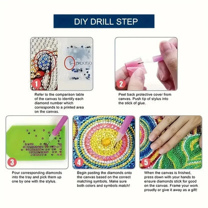 Diamond Painting Pencil Case Diamond Art Organizer Box Aesthetic Diamond Art Pen Holder Diamond Art Pen Organizer for Art Crafts