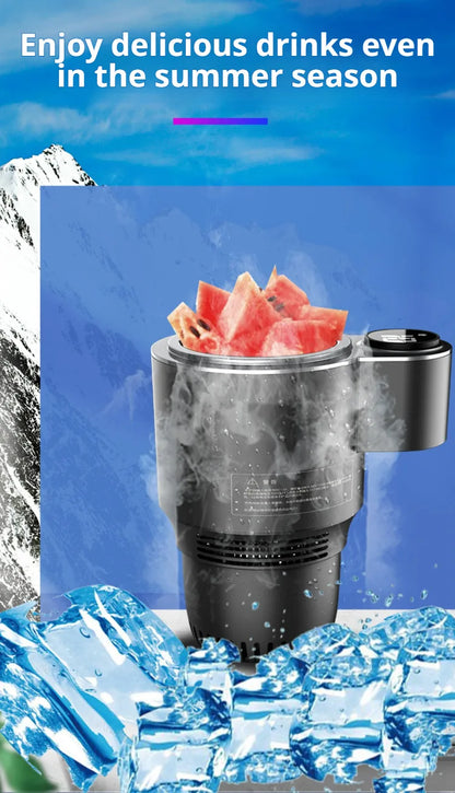 Car Hot Cold Cup Smart Quick Cooling Cup Warm Milk Cup Car Heater Car Hot Cold Cup Heater