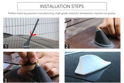 Car Accessories Blank Radio Shark Fin Antenna for Volkswagen VW MK4 MK5 MK6 Golf 5 6 7 Polo passat b5 b6 touran car accessories