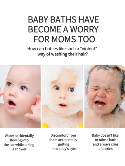 Cute Animal Shower Cap Safety Eye Protection Ear Protection Lightweight Cute Cartoon Baby Bath Protective Cap Shampoo Bath Care