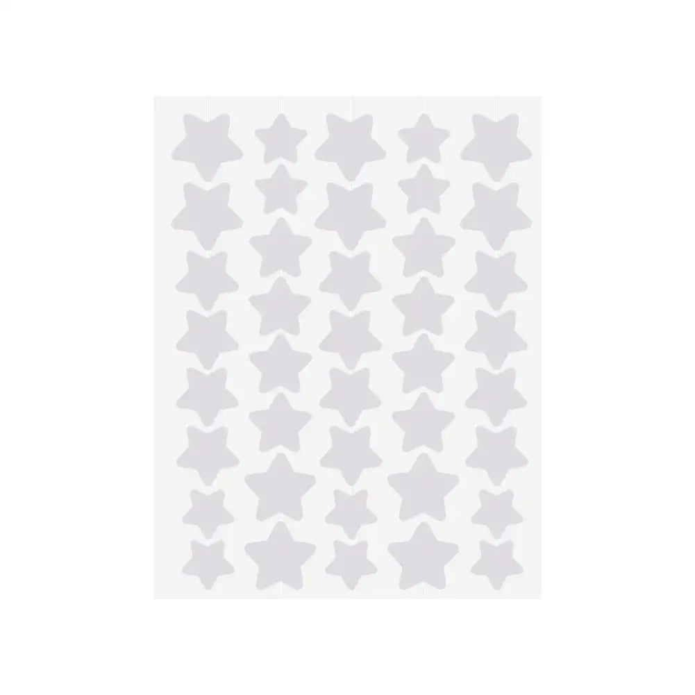 40pcs Colorful Star-Shaped PE Pimple Patches - Cute and Invisible Pimple Cover Stickers for Pimple Removal