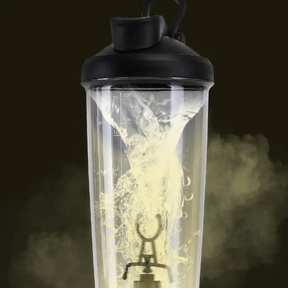 Protein Blender Gym Shaker Bottle Cup 23oz Leak Proof Portable Electric Rechargeable Bottle For Gym Workout Travel Sports