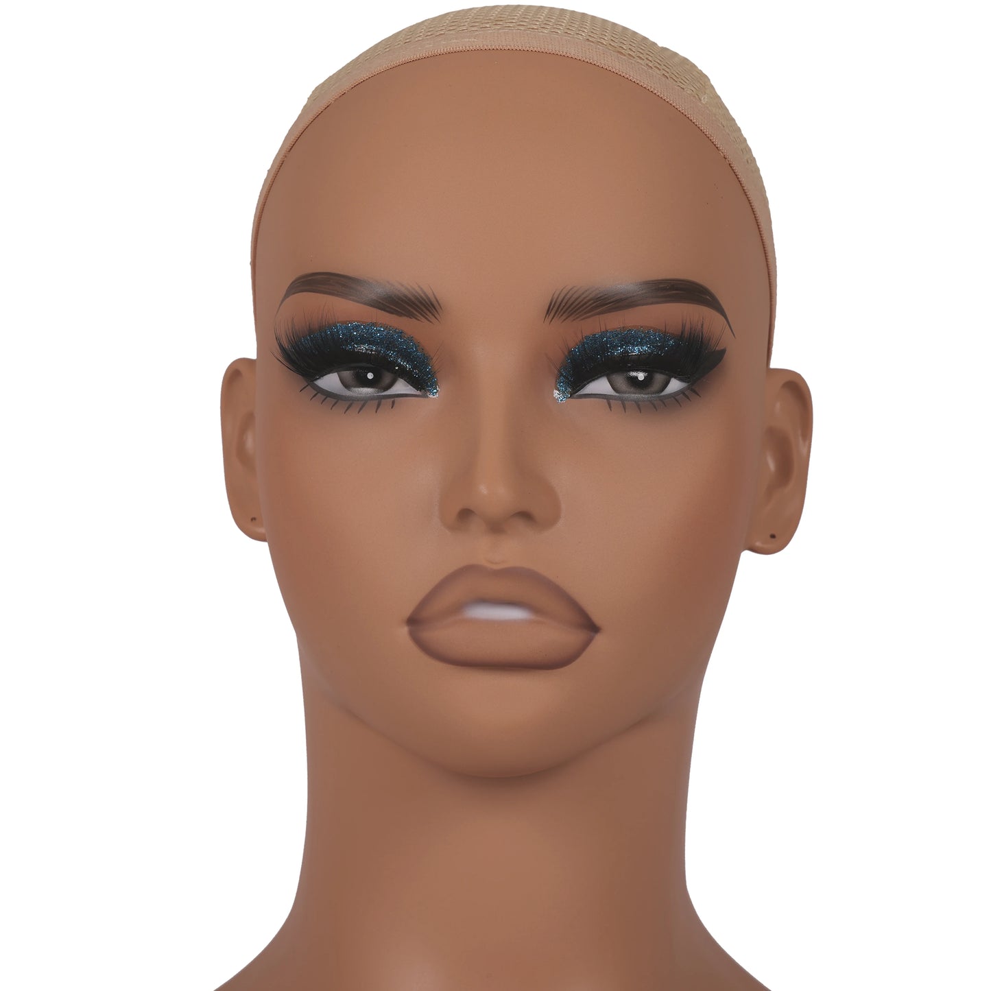 Multipurpose Mannequin Head With Shoulders Make-Up Dummy Head For Wigs Mannequins Bust Wig Display Head Realistic Female Head