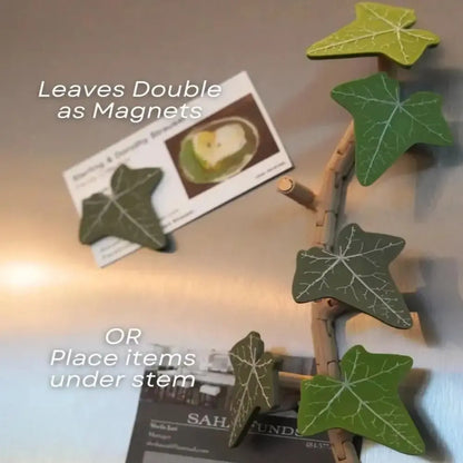 Funny Fridge Magnets English Ivy Fridge Magnet for Fake Ivy Grocery List Home Decor MagnetIvy 3D Printed Magnets for Fridge