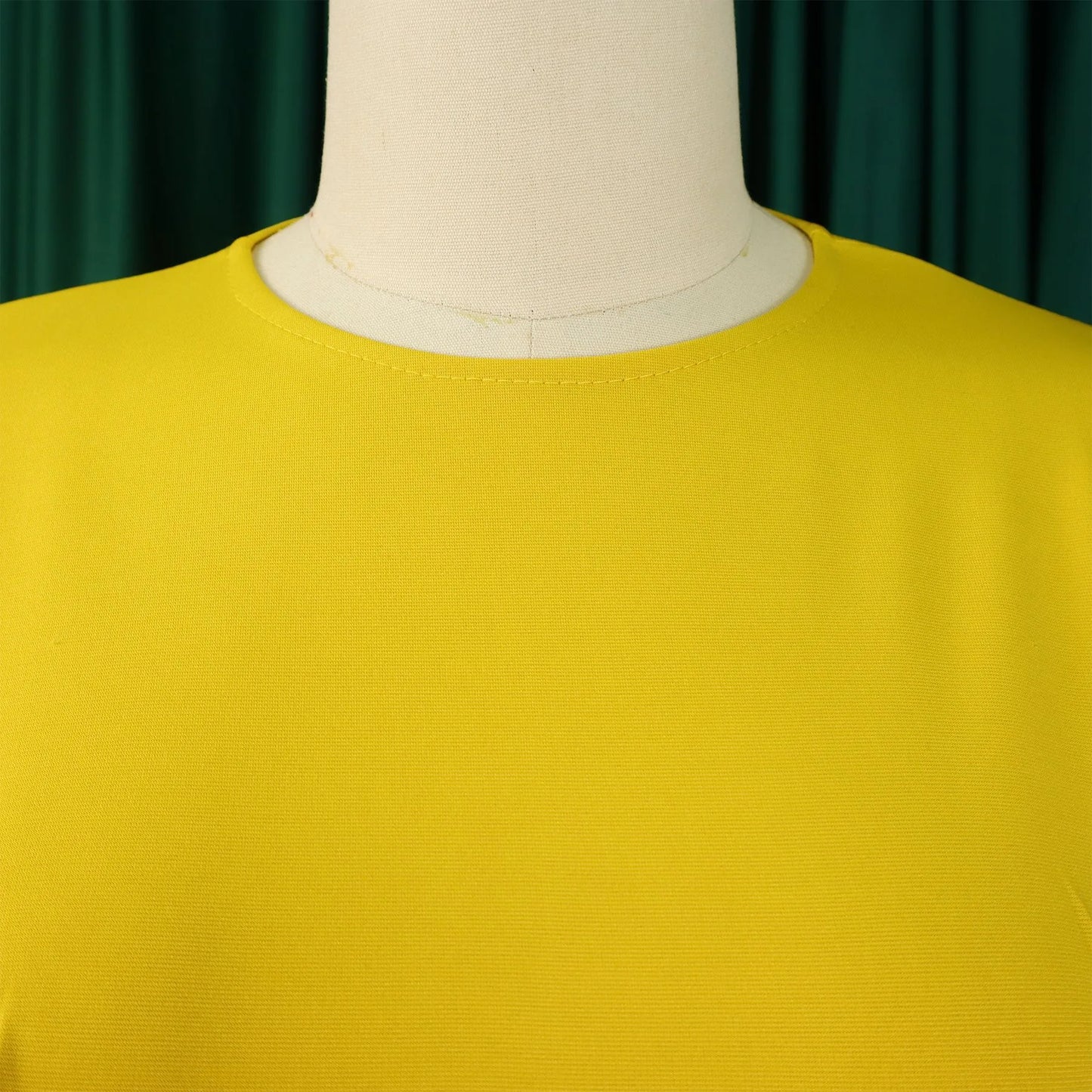 Elegant Office Dresses for Woman O Neck Full Sleeve Sheath Ruffles Package Hips Mid Calf Professional Business Work Dress Midi