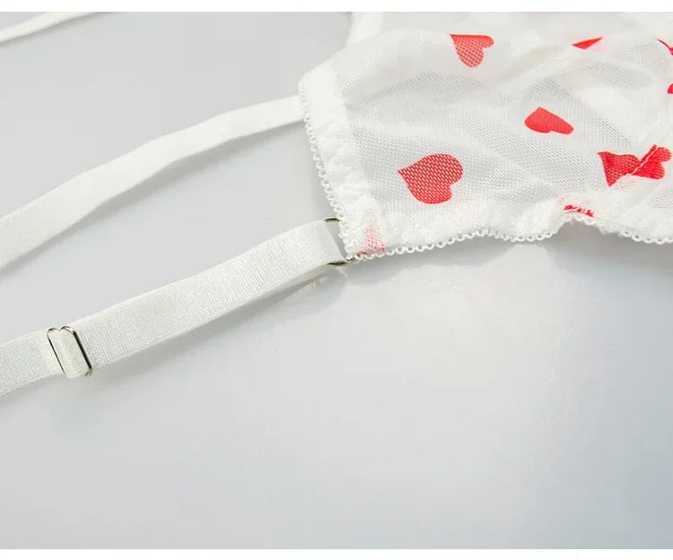 Female Lingerie Sexy Lingerie for Women Body Shorts Push-up Bra Fancy Woman Underwear Transparent Intimate Lingerie Set