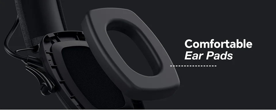 Electronic Damper Sports Shooting Earmuff Sports Shooting Impact Outdoor Anti-Noise Headset for HL Impact Sports