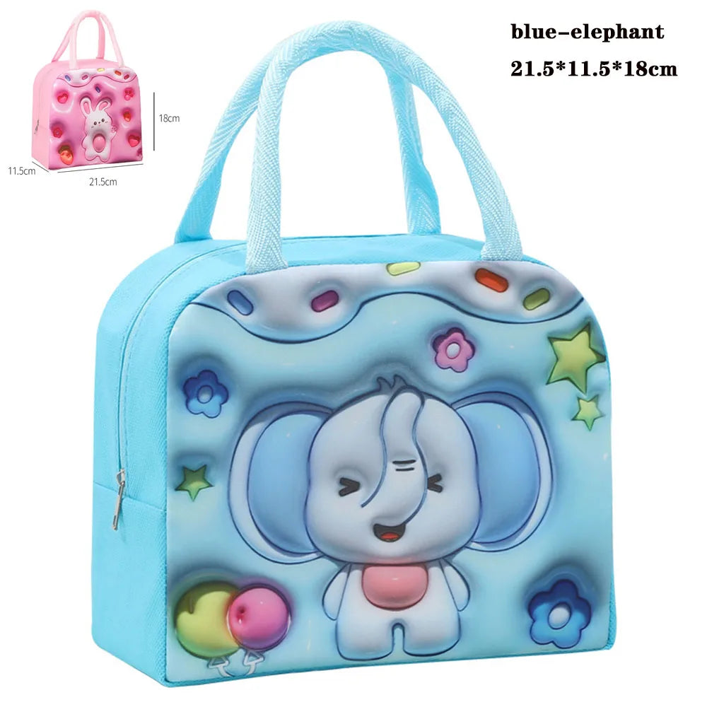 Food Storage bag Student lunchbag cool food bag for Children Food Container for Kids Schiool Thermal Lunch food Bag Mommy bag