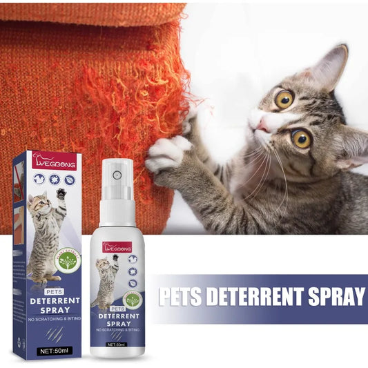 Pet Anti scratch Spray Cat spray Scratch Deterrent Restricted Area Repel Cats Dogs Scratching Door Sofa Anti scratch Furniture