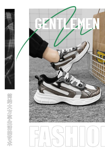 Sneakers Women Trends  Platform Shoes Lightweight Outdoor Sports Shoes Breathable Running Shoes Lace Up Casual