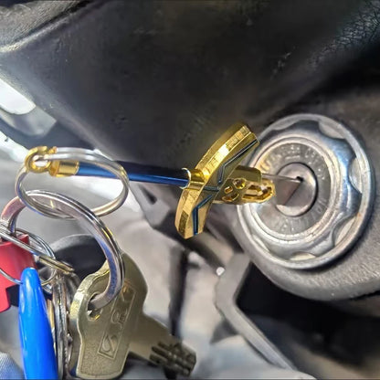 DIY Creative Key Handle Requires Manual Polishing of Key Holder Car Key Motorcycle Key Home Key Chain Personalized Key Head