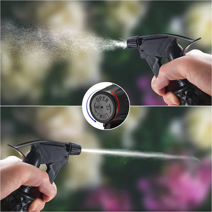 1PCS 500ML Spray Empty Bottles Refillable PET PET Bathroom Mist Sprayer Disinfection Water Container Watering Gardening Supplies