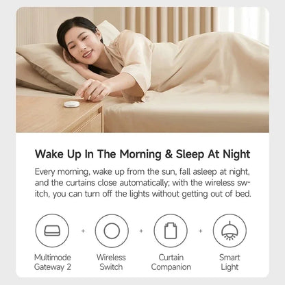 Xiaomi Smart Home Hub 2 Zigbee 3.0 Smart Gateway Wifi 5/2.4GHz Bluetooth Mesh Dual-band Wi-Fi Remote Control Mi Home APP