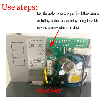 433.92MHz FLOR FLO2RS Rolling FLO4RS ON1 ON2 ON4 INTI1L INTI2L INTI1Y INTI2Y Garage Gate Opener Remote Control 2PCS