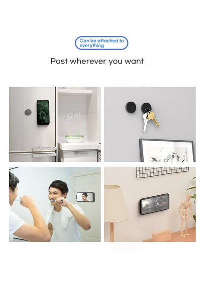 Magnetic Car Mount Mobile Phone Holder Magnetic Vacuum Adsorption Ultra Stable Suction Cup Bracket For Navigation Cell Support