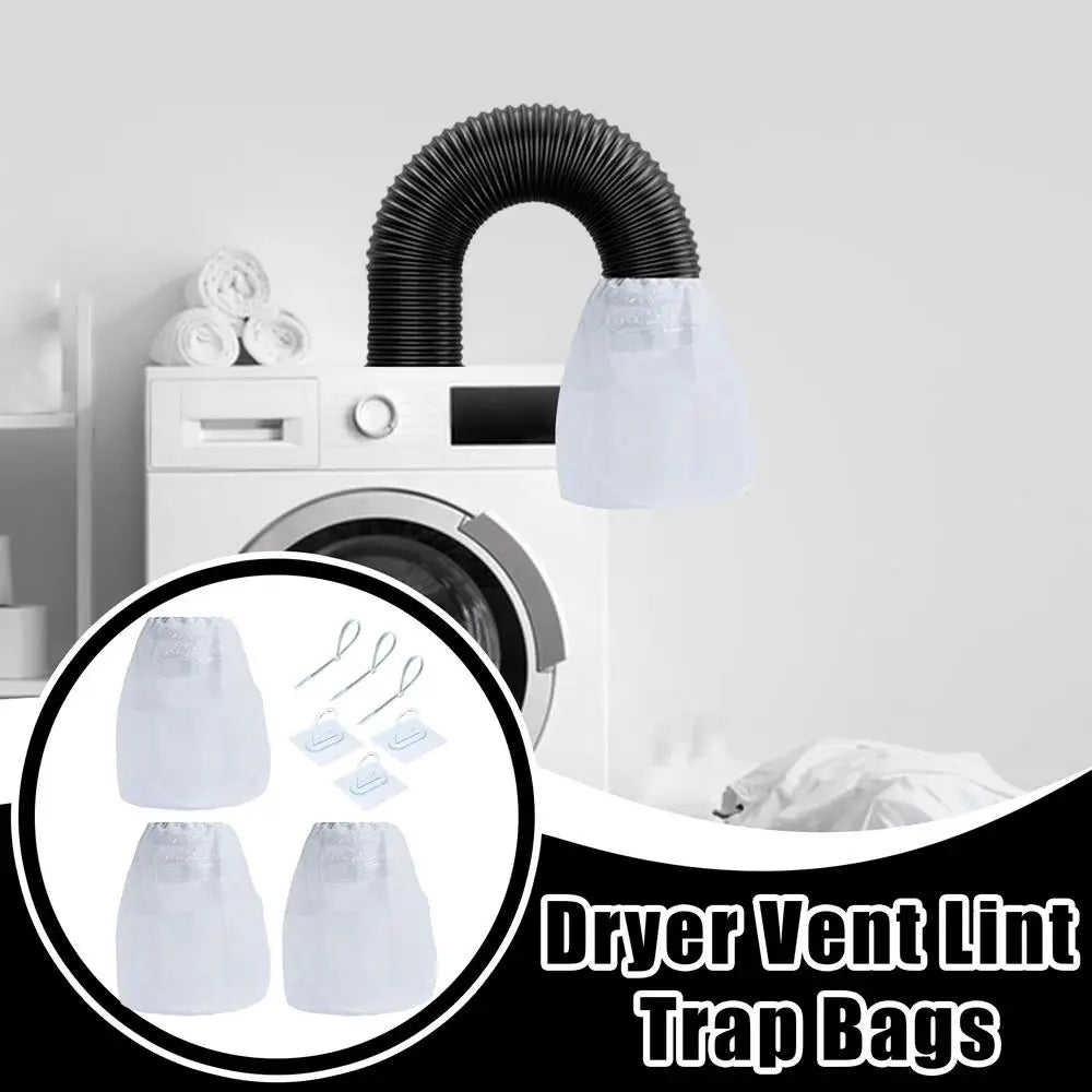 Dryer Lint Catcher Lint Collector For Dryer Reusable Fluff Cleaning Kit Dryer Vent Bucket Indoor Box For Ventless Dryer To