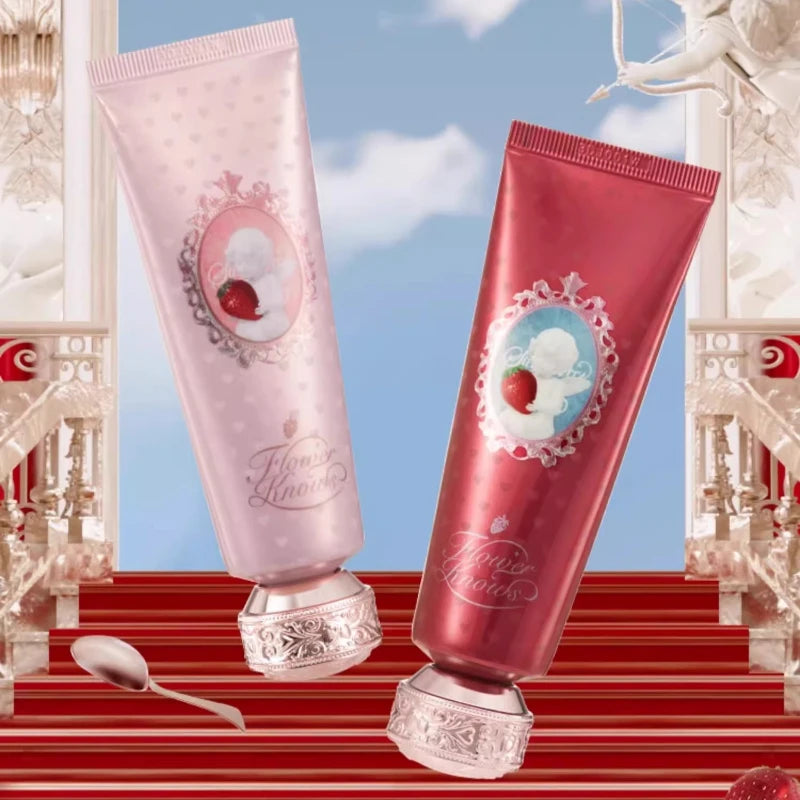 Flower Knows Strawberry Cupid  Perfume Balm Pendant Perfumes For Men And Women Moisturizing Hand Cream